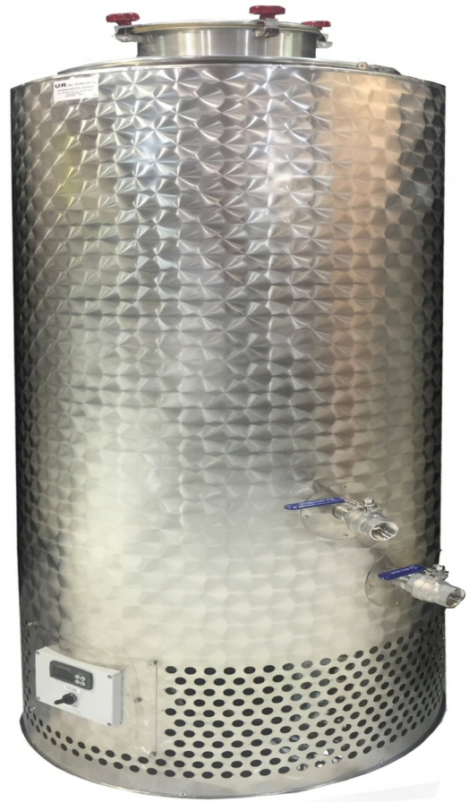 serbatoi inox refrigerati