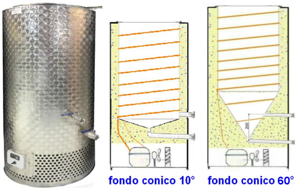 fermentatori refrigerati marte